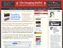 Tablet Screenshot of imagingbuffet.com